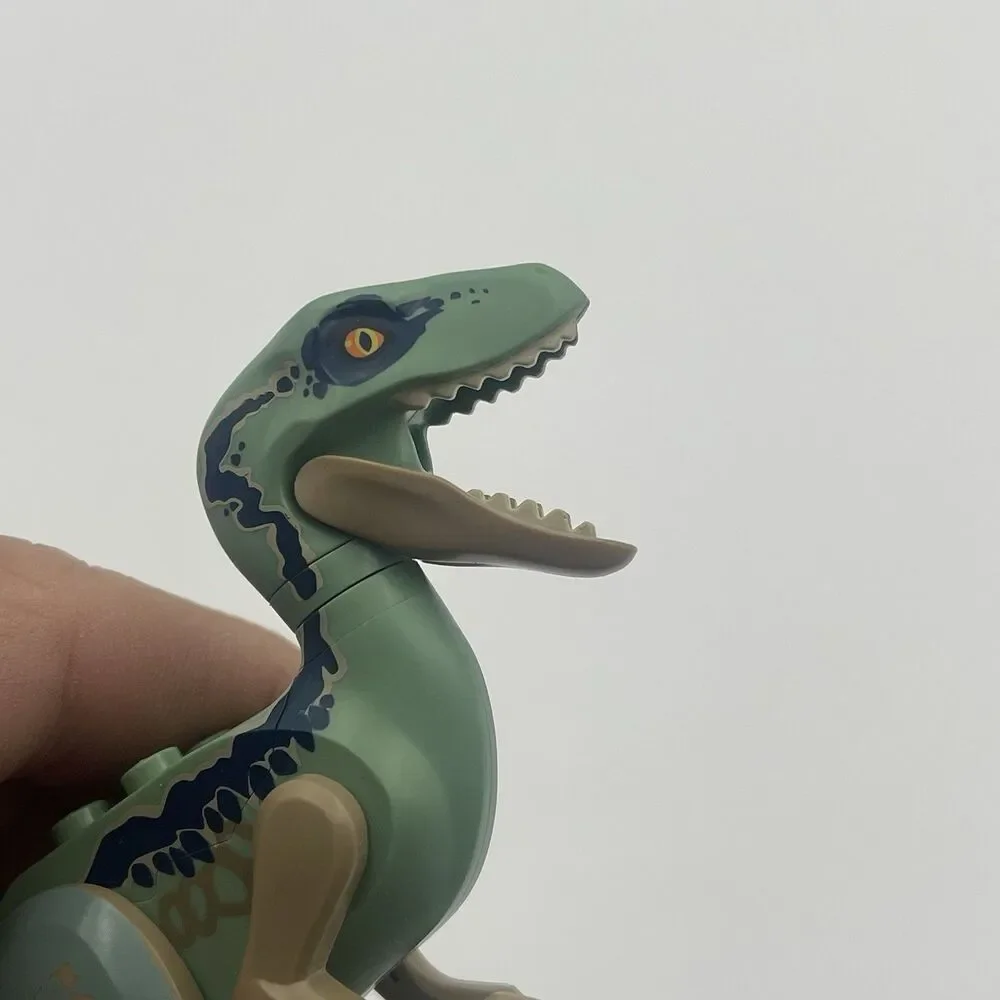 Lego Jurassic World Raptor Velociraptor Dinosaur Blue 75928 75930 Mini Figure